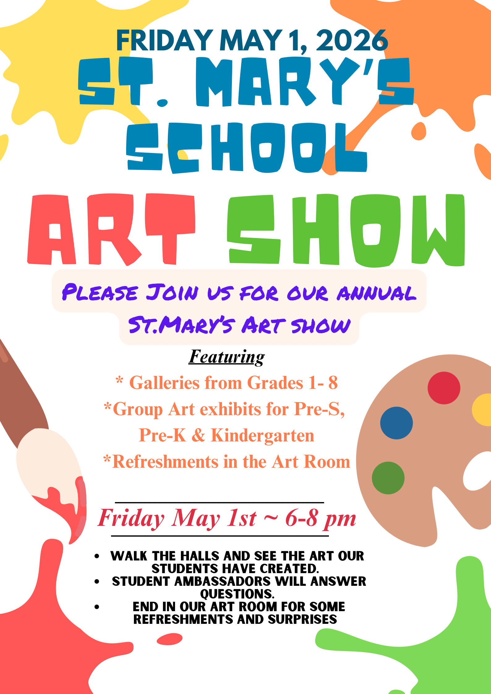 Check Out the SMS Art Show!